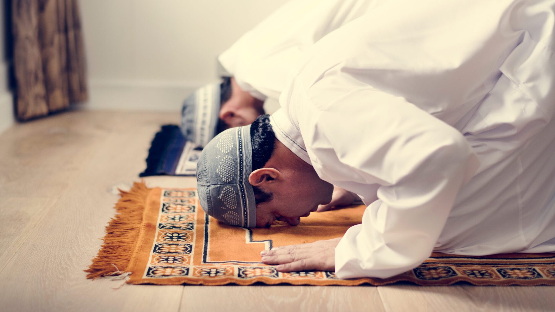 Muslim,Prayers,In,Sujud,Posture