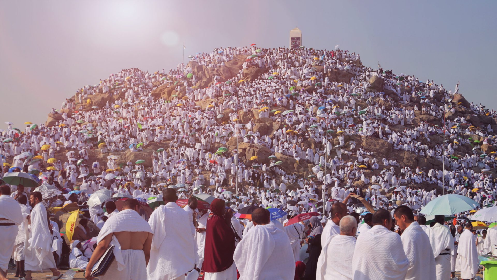 Mecca,,Saudi,Arabia,,September,2016.,,Muslims,At,Mount,Arafat,(or