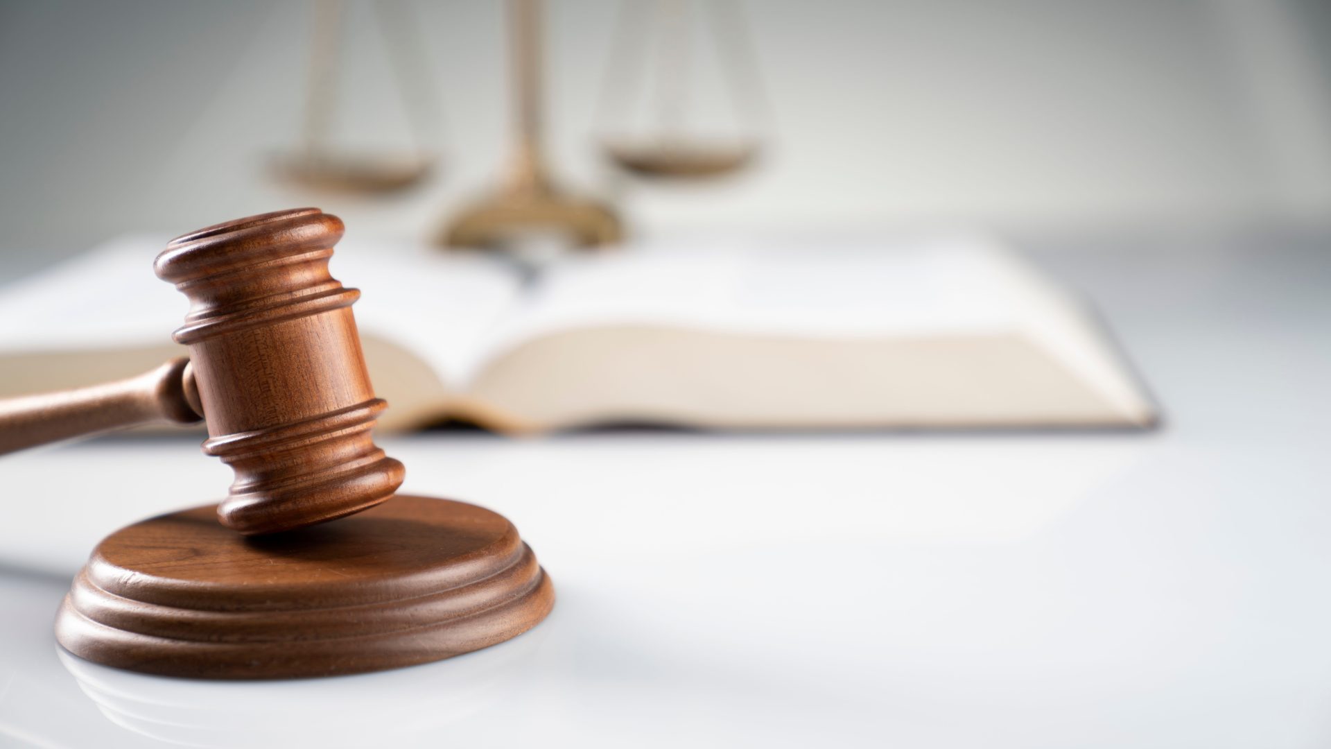 Law,And,Justice,Symbols.,Bokeh,Background.