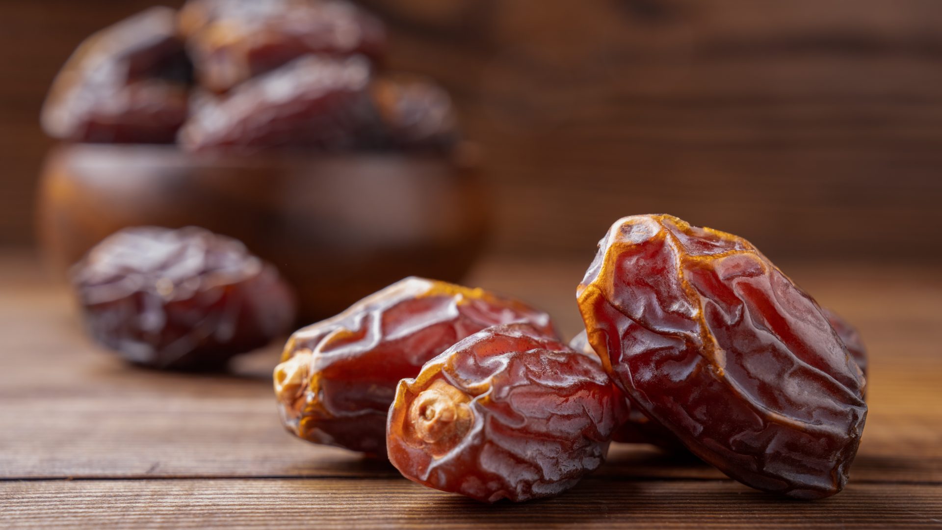 Dried,Delicious,Date,Fruit,On,Vintage,Stone,Background