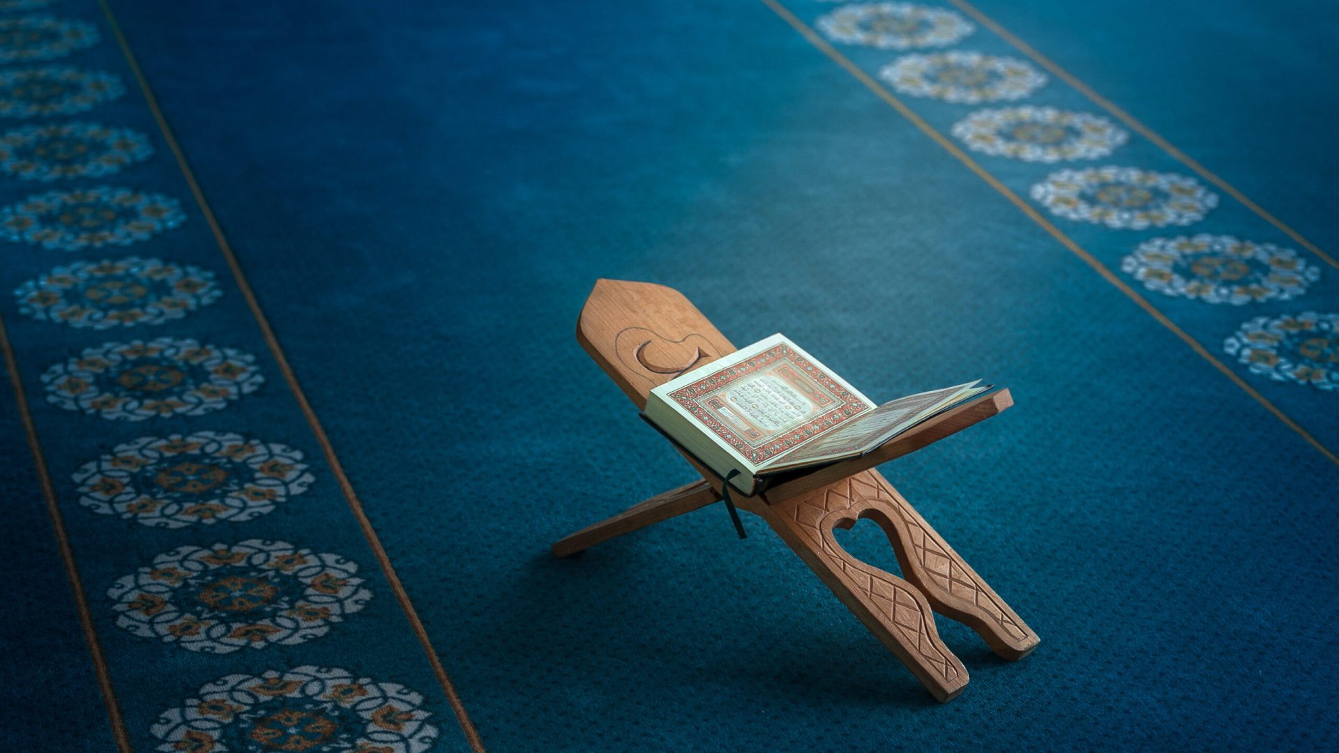 Quran,In,The,Mosque,-,Open,For,Prayers